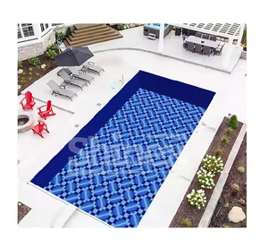 กระเบื้องสระว่ายน้ำพื้นผิวเคลือบทนทานลายพิเศษเพิ่มอีกติดผนังภายในสำหรับวิลล่าโรงแรมโรงเรียน - Product Image 1