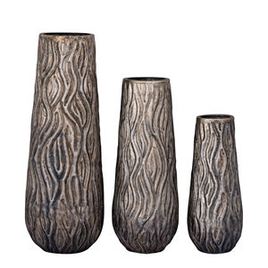 Decoración de lujo moderna para el jardín del hogar, cepillo dorado de alta calidad, de suelo de jarrón Metal, maceta con estampado personalizado, maceta de flores calientes, maceta única - Product Image 5