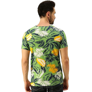En talla grande, los hombres coloridos usan camisetas de algodón y fibra de bambú para hombres de Pakistán, nuevas camisetas con estilo - Product Image 2