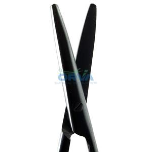 Porte-aiguilles chirurgicaux manuels en acier inoxydable de 270mm certifiés CE avec pas de dentelure Instruments de ciseaux chirurgicaux de base - Product Image 3