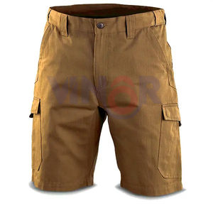 Pantalones cortos Cargo con bolsillo de trabajo recto de estilo 2025, pantalones cortos Cargo para hombre, pantalones cortos de algodón con bolsillo de verano para hombre, servicio OEM - Product Image 4