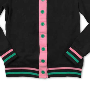 TITLISTS Custom Acrylic Knitted V-Neck <b>Cardigan</b> Casual Winter Style University <b>Sweater</b> Front Embroidery Button for Sororities - Product Image 5