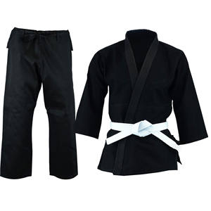Nuevo Diseño de Uniforme de Karate de Artes Marciales, Uniforme de Karate de Alta Calidad, Duradero, Negro, BJJ Gi, Fabricante de Pakistán, Patrón Sólido - Product Image 4