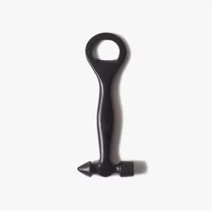 Ouvre-bouteille en métal plaqué argent de haute qualité avec conception de gaufrage prise en main facile et vente chaude pour les mariages cadeaux d'invités bon marché - Product Image 4