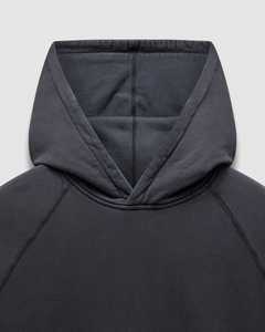 Sudadera con capucha y cremallera de peso medio de algodón y poliéster duradero para hombre, sudadera informal transpirable cálida de Indemand con logotipo personalizado - Product Image 6