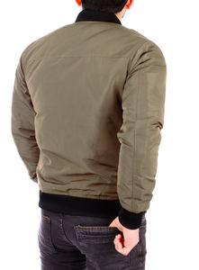 Wholesale Price OEM Winter Waterproof Bomber Jacket for Men Customized Streetwear Boxy Workers Polyester Jacket 2026 - Product Image 6