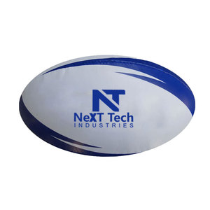 Pelota de Rugby con logotipo y color personalizado para exteriores, pelota de Rugby de partido de PVC impermeable personalizada de alta calidad - Product Image 5