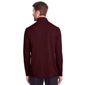 Chemises polo thermiques classiques à manches longues en coton pour hommes avec poche - Product Image 4