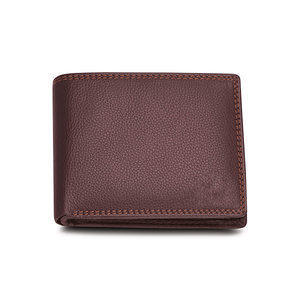 Cartera de cuero genuino para hombre de gran venta de fabricante indio diseño hecho a mano de estilo Vintage corto de calidad superior a la venta - Product Image 1