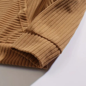 Sweat à capuche OEM pour homme, en flanelle légère, coton rétro, avec poche, écologique, streetwear d'hiver 2026 - Product Image 4