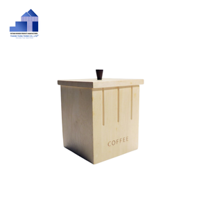 Top vendeur boîte d'emballage en bois exclusive écologique petit ensemble de café boîte-cadeau du Vietnam fait garder le café frais artisanat gravé - Product Image 2