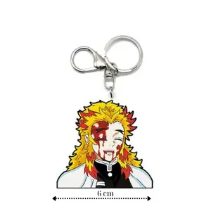 Competitive Price Anime Keychain 3D Cartoon Stickers Sheet Popular Movie Character 3D Flip Effect Custom Packing