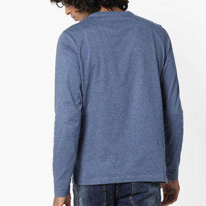 2025 personalizado Venta caliente hombres ropa de moda Camiseta de manga larga mejor precio bajo Moq hombres Camiseta de manga completa - Product Image 3