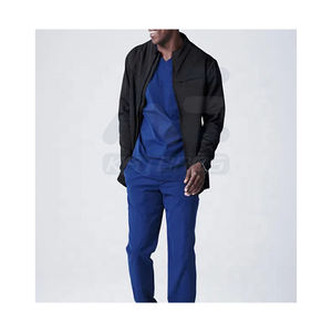 Veste de travail médicale en gros, dernière collection, OEM personnalisé, uniforme de travail personnalisé de haute qualité, durable, confortable et ajusté - Product Image 4