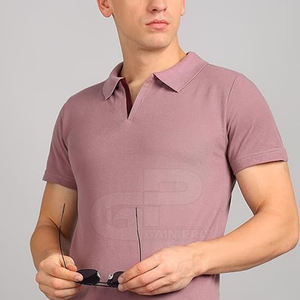 Camisa Contemporánea con Cuello Johnny, Corte Entallado, Tacto Suave y Estilo Urbano - Product Image 5