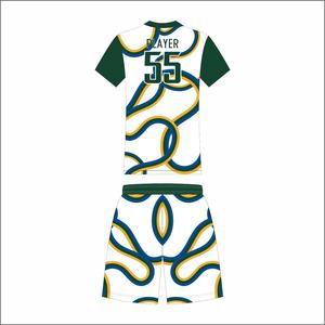 ชุดเล่นฟุตบอลของผู้ชายชุดเล่นฟุตบอลสำหรับเด็กดีไซน์แบบซับลิเมชันใหม่ - Product Image 3