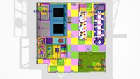 Parc Softplay intérieur de 100m2 avec toboggan à roulettes pour jouer et s'amuser