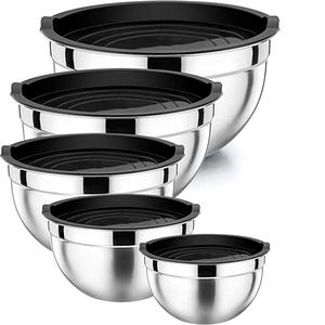 Juego de 5 utensilios de cocina de Metal, cuenco decorativo para servir frutas, mesa de comedor, tazón para servir frutas para el hogar - Product Image 4