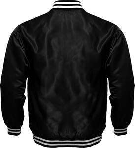 แจ็คเก็ตวาร์ซิตี้ผู้ชายคุณภาพพรีเมียม คอตั้ง ปักลาย สไตล์ฤดูหนาว ผ้าซาติน แจ็คเก็ตวาร์ซิตี้ 2026 ทรงเข้ารูป - Product Image 4