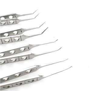 คีมปลายแหลม Colibri ความแม่นยำสูง ทำจากสแตนเลสและไทเทเนียม สำหรับเย็บและผูกสายตา - Product Image 5