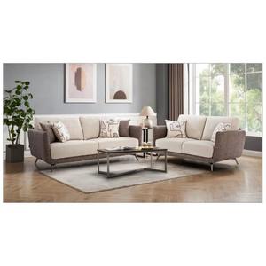 Sofá moderno de 3 plazas para sala de estar, tapizado y cómodo, disponible a un precio asequible desde India. - Product Image 5