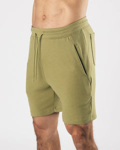 Pantalones cortos informales para hombre con logotipo personalizado y función de secado rápido Pantalones cortos transpirables de cintura media - Product Image 1