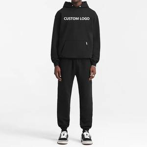 Sudadera con capucha personalizada del fabricante Gsm 500 Heavyweight Essentials sudaderas de gran tamaño Streetwear estilo chándal Logo bordado - Product Image 1