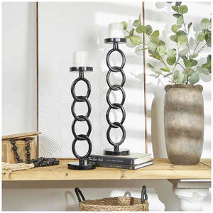 Bougeoir en métal de meilleure vente avec la couleur et la taille adaptées aux besoins du client pour la maison et la décoration de Noël - Product Image 3