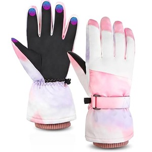 Nuevo diseño superventas, material cómodo, diseño de esquí, guantes de invierno a la venta, último diseño, guantes de esquí impermeables cálidos para invierno - Product Image 1