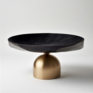 EmpressGrace Feast Bowl Imperial Majesty Bol de service en émail à la feuille d'or royale fabriqué à la main Symbole du luxe et de la grâce intemporels - Product Image 5