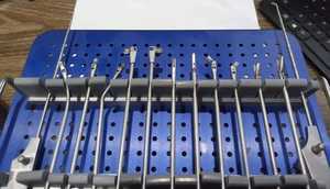 Pinzas para Artroscopia de Rodilla, Juego de 17 Piezas, Instrumentos Quirúrgicos Ortopédicos Manuales de Acero Inoxidable, Procedimientos Mínimamente Invasivos - Product Image 2