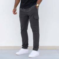 Pantalon de survêtement décontracté pour homme, coupe slim, taille haute, écologique, imperméable, en Spandex/Coton, séchage rapide, respirant, élastique