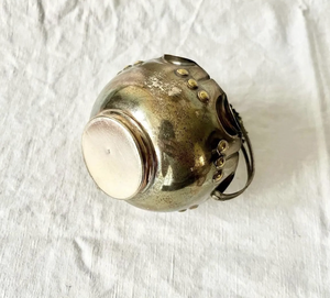 ชามผสมน้ำตาลสแตนเลสดีไซน์สีเงินโบราณมาใหม่เครื่องครัวอุปกรณ์ตกแต่งโต๊ะ - Product Image 6