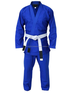 Kimono de Judo de Compétition pour Hommes, Bleu, 100% Coton, Qualité Supérieure, Combinaisons de Jiu-Jitsu, Couleur et Logo Personnalisables, 460g, Respirant, Vente en Gros - Product Image 2
