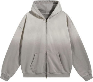 Sweats à capuche délavés à l'acide pour hommes sweat à capuche surdimensionné unisexe lourd sweat vintage hommes femmes Streetwear - Product Image 4