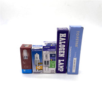 Boîte d'emballage en carton à ampoule solaire LED, 10 pièces, personnalisée, boîte en carton, petit produit, OEM ODM