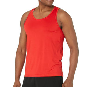 OEM ที่กําหนดเองเพาะกายผู้ชายเสื้อกล้ามคุณภาพดีออกกําลังกายยิม Stringer เสื้อกล้ามผู้ผลิตจากปากีสถาน - Product Image 1