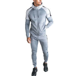 Survêtement Homme Streetwear Léger de Qualité Supérieure 100% Polyester, Design Personnalisé, Patchwork, Vêtement d'Hiver à Capuche Écologique - Product Image 4