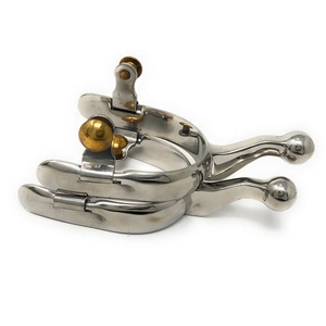 Éperons à boule en acier inoxydable / Éperons western pour chevaux - Product Image 1