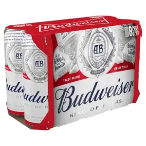 Chilled Budweiser Larger King of Beer 100% Quality Beer For sale