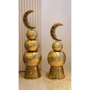 Accessoires Ramadan lampe de bureau élégante lanterne de table lumière sapin fête de mariage salon et décoration Ramadan - Product Image 6