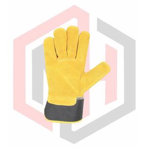 Guantes de Trabajo de Cuero para Hombre MH EXPORT IMPORT MH-LWG-1151, Invierno, Doble Capa, Forro de Lana de Piel de Vaca, Transpirables - Product Image 3