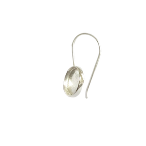 Gancho para la oreja chapado en oro de 4mm con ajuste de plata esterlina, hallazgos de joyería DIY, ganchos para pendientes de alambre de latón, tamaño de 25mm, forma cuadrada - Product Image 1