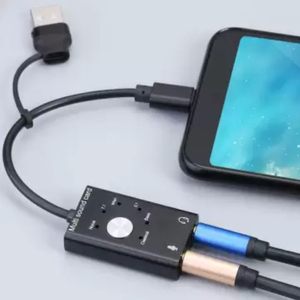 DM-HD50 nhỏ gọn đa âm thanh USB và Type-C Card âm thanh với giảm tiếng ồn chip - Product Image 6