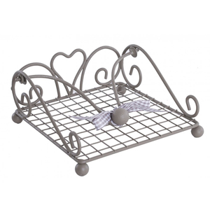 Porte-serviettes en fil métallique Porte-serviettes fermier pour tables - Product Image 3