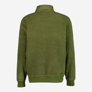 Vente en gros OEM Logo personnalisé O-Neck Half Zip Casual Pullover Regular Fit Hommes Solid Autumn Sweatshirts à capuche & Sweatshirts - Product Image 6