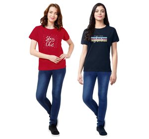 Camiseta de mujer de moda proveedor al por mayor mezcla de algodón y seda cómoda y transpirable - Product Image 2