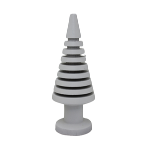 Vendeur chaud bois décoratif x-mas arbre couleur blanche pour décorations de noël de table fait à la main personnalisé en gros en vrac - Product Image 1