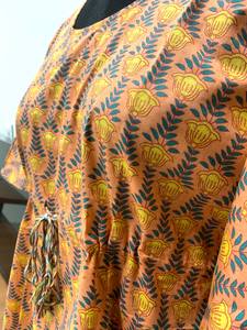 Ropa de playa corta ligera para mujer Kaftan Dress Boho Short Kaftan para mujer Casual Short Kaftan Outfit - Product Image 4