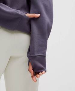 เสื้อสวมหัวคอเต่าหนาขนแกะสำหรับผู้หญิงเสื้อมีฮู้ดซิปแบบสั้นกำหนดเองพร้อมโลโก้กลับอบอุ่นสำหรับฤดูใบไม้ร่วงฤดูหนาว - Product Image 4